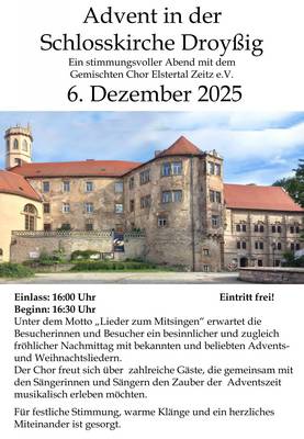 Advent in der Schlosskirche Droyßig - Gemischter Chor Elstertal Zeitz e.V.jpg